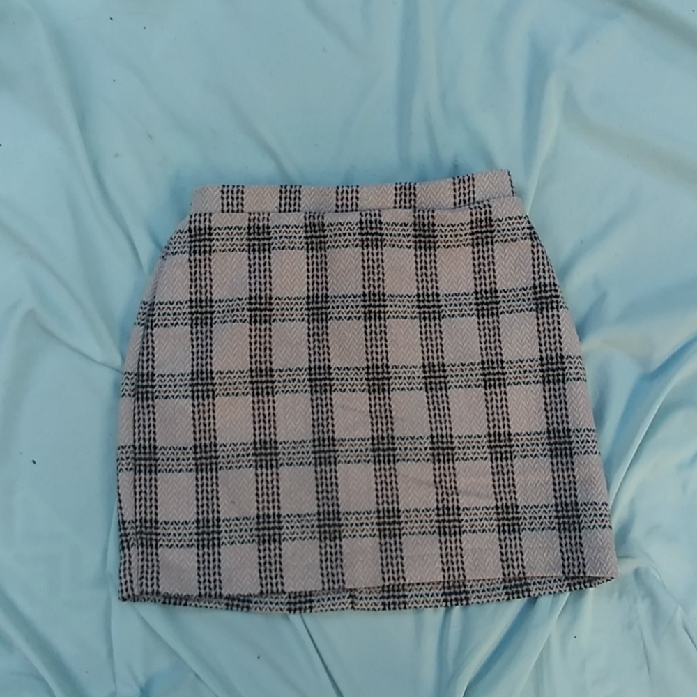 Wild Fable XS Pink Plaid Mini Skirt